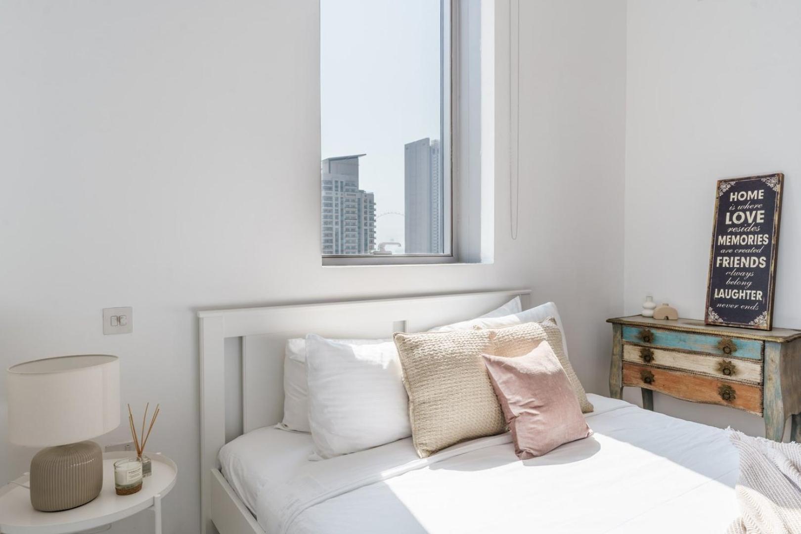 Guestready - Skyview Home With Marina View Dubai Bagian luar foto