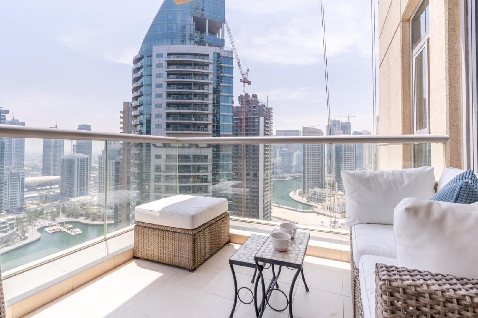 Guestready - Skyview Home With Marina View Dubai Bagian luar foto